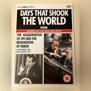 Days That Shook The World BBC DVD The Assassination Of JFK, Nixon Resignation